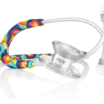 ESTETOSCOPIO Titanio MDF EPOCH Dual Head Adulto Mprints MDF777TTD TYE DIE/Multicolor