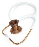 ESTETOSCOPIO Classic MDF Cardiology Adulto Titanio MDF797TCP29 Cyprium/White - Imagen 2