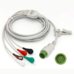 CABLE PACIENTE ECG 3 DERIV O 5 DERIV TIPO MINDRAY UMEC / IMEC / BENEVIEW / BENEVISION/ EDAN X SERIES/ PHILIPS GOLDWAY/HP