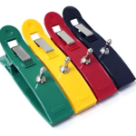 JUEGO PINZAS ECG ADULTO X 4 UNIDADES RESORTE METALICO SIN TORNILLO