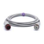 CABLE ADAPTADOR DE PRESION INVASIVA TIPO BD PARA MONITORES MINDRAY UMEC / IMEC / BENEVIEW / BENEVISION/ PHILIPS/ EDAN XSERIES