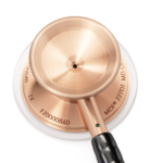 Estetoscopio Titanio MDF MD ONE EPOCH DUAL HEAD ADULTO MDF777TRG11 ROSE GOLD/BLACK - Imagen 3