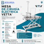 MESA DE CIRUJIA ELECTRICA VETTA VET